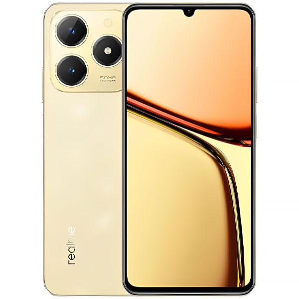 CELULAR REALME C61 RMX3930 DUAL 256GB/8GB NFC SPARKLE GOLD *ANATEL*